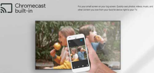 chromecast buil-in en roku