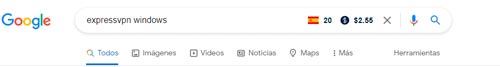 buscar ExpressVPN para Windows