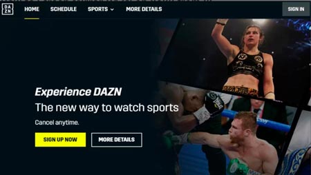 iniciar sesión de dazn