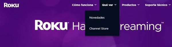 que ver en roku