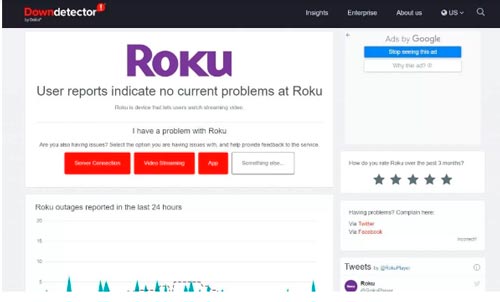 roku en downdetector