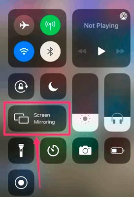 screen mirroring en ios