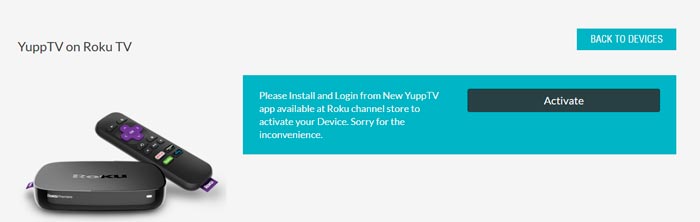 activar yupptv para roku