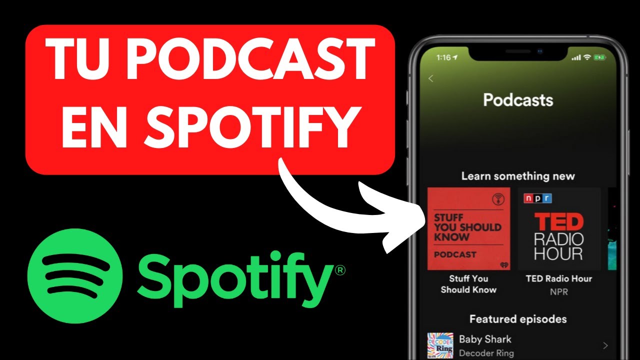 subir podcast a spotify