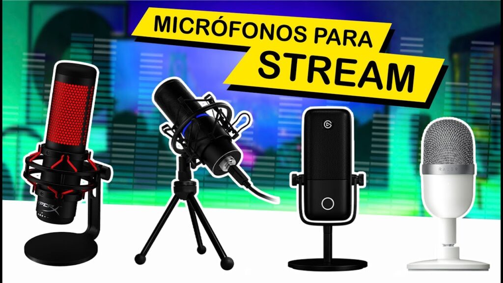 micrófono para streaming