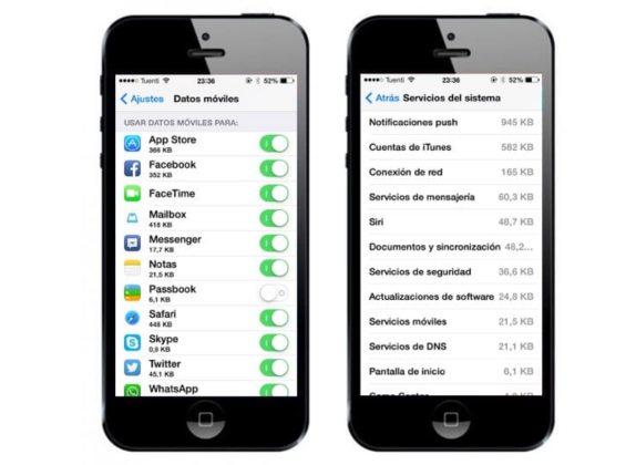 por que mi iphone consume muchos datos