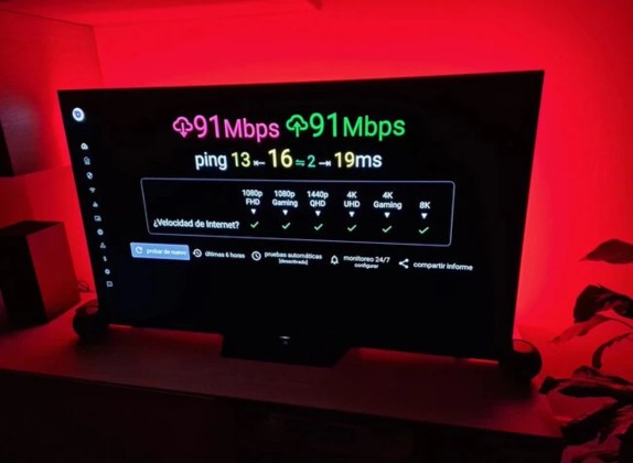 qué velocidad de internet es recomendable para un smart tv